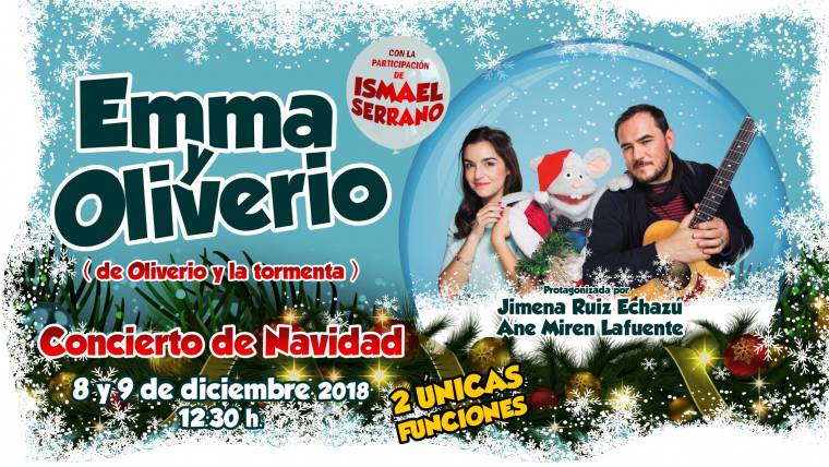 Emma y Oliverio. Concierto de Navidad