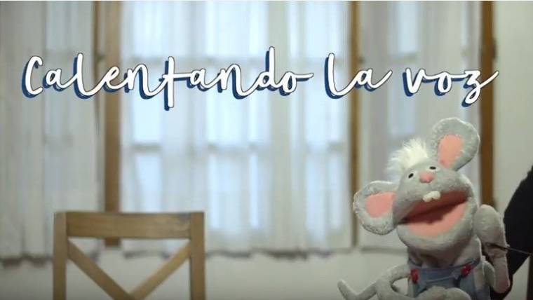 Oliverio y la tormenta. Calentando la voz