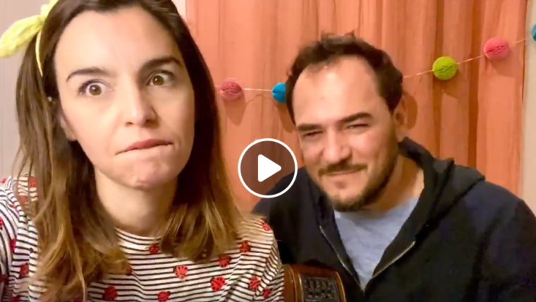 Ismael Serrano y Jimena Ruiz Echazú. Concierto vía streaming.