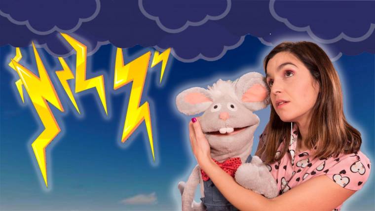 ¡MIEDO A LAS TORMENTAS! Emma y Oliverio cantan una canción