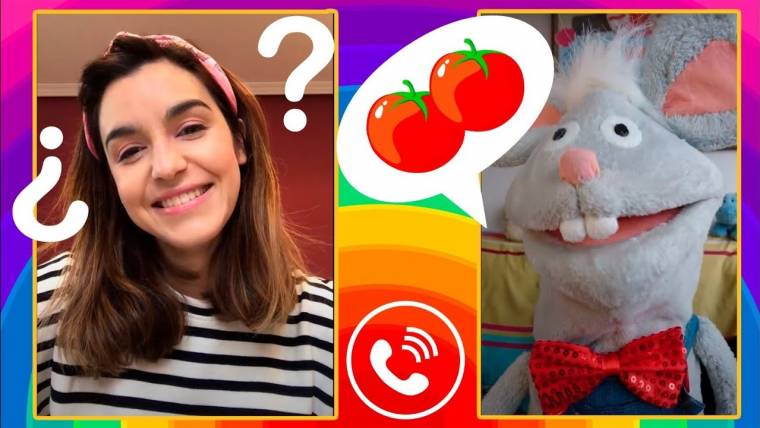 Cuarentena en casa con Emma y Oliverio. El chiste de los tomates.