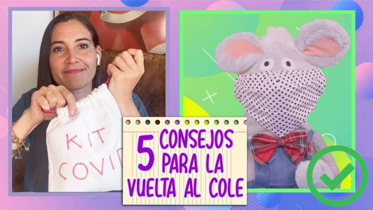 5 Consejos para la vuelta al cole con BOTICARIA GARCÍA. Aprendemos a ponernos la mascarilla