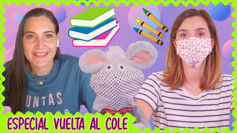 Boticaria García nos da consejos contra el coronavirus para la vuelta al cole. Jimena y Oliverio