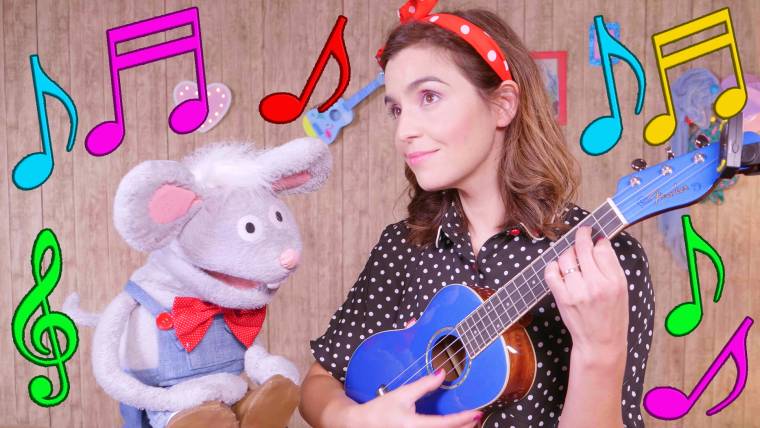 Ukelele para niños (lección 1). Canción la cucaracha con Jimena y Oliverio